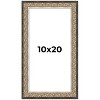 PosterPalooza | Panoramic Ornate Silver Picture Frame - UV Acrylic, Foam Board Backing, Hanging Hardware - 2 of 4