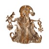 Unique Bargains Christmas Brooches YNCP1558 Snowman Alloy Dripping Wax White 1.85"x1.97" 1 Pc - 4 of 4