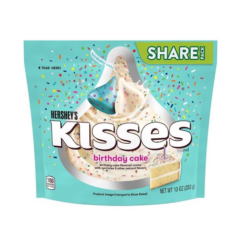 Hershey's Birthday Cake Kisses Share Size - 10oz - image 1 of 4