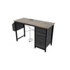JUJABU 47.3" Office Desk with Power Outlet, 3 Drawers, Side Pocket, Easy Assembly - 2 of 4