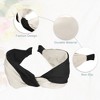 Unique Bargains Women's Color Block Satin Wide Headband 1.97" Width 1 Pc - 4 of 4