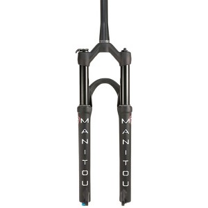 Manitou Markhor Suspension Fork - 29", 100 mm, 9 x 100 mm, 51 mm Offset, Matte Black - 1 of 3