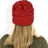 Anna-Kaci Women's Satin-Lined Knit Beanie for Hair Protection and Moisture Retention in a Cozy Slouch Design - 4 of 4