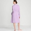 Lands' End Women's Cooling Robe with Piping - 2 of 4
