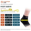 Copper Joe Ankle Brace Compression Sleeve Foot Brace, Ankle Wrap Foot Arch Recovery Plantar Fasciitis Socks , Sprained Ankle, For Men & Women - 1 Pair - 2 of 4