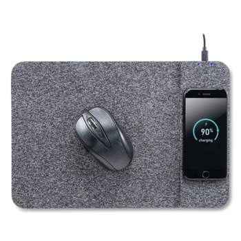 Allsop Powertrack Wireless Charging Mouse Pad 13 x 8.75 Gray 32192