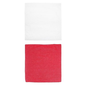CTM Show Your Support Solid Cotton Bandana Set - 1 of 3