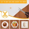 Unique Bargains Anti-slip Mat for Drawers Shelves Cupboard Fridge 11.81"x196.85" White - 3 of 4