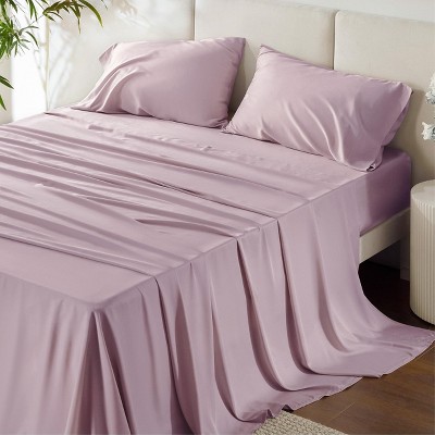 Bedsure | Rayon Derived from Bamboo Sheet Set Stay Cool & Comfy