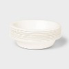 White Disposable Paper Bowls - 30ct - Dealworthy™ - 2 of 3