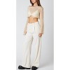 Women's High Waisted Trouser Pant - Cotton Candy - 2 of 4