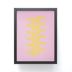 Grace Something Good Framed Mini Art Print 4" (H) x 3" (W) x 1" (D) - Society6 - 1 of 3