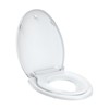 CuisinSmart 17"/19" Toilet Seat, Quick-Attach Hardware with Grip-Tight Bumpers, Quick-Release, Slow-Close Toilet Seat - 3 of 4
