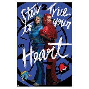 Trends International Disney Descendants: The Rise of Red - Stay True Framed Wall Poster Prints - 1 of 4