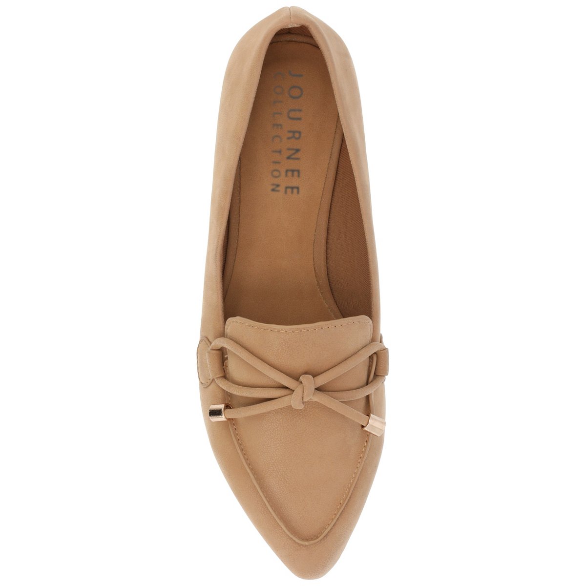 Обувь Journee Collection Narrow Width Women's Muriel Flat Tan 10NW — фото 4