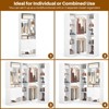 Aheaplus Corner Closet Organizer System with 2 Drawers - 4 of 4
