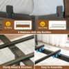 Aheaplus Storage Bed with Sliding Doors, LED Lights & USB Charging Station - 4 of 4