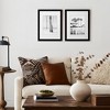 2 Pack of Picture Frames with Mat - Plexiglass Cover - 3 of 4
