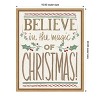 Amanti Art Believe in the Magic of Christmas by Anne Tavoletti Canvas Wall Art Print Framed 16 x 20-in. - 4 of 4