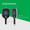 Fiberglass Pickleball Paddle Set – USAPA Approved Pickleball Paddles for Beginners & Adults - 2 of 4