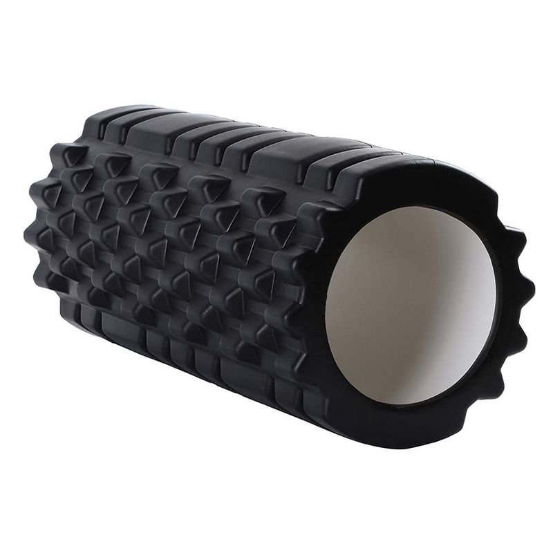 HolaHatha Portable Hollow High Density EVA Foam Muscle Roller for Deep Tissue Back Massage, Calf Therapy, Glute Massaging, Back Pain, and Leg Recovery, 2 of 7