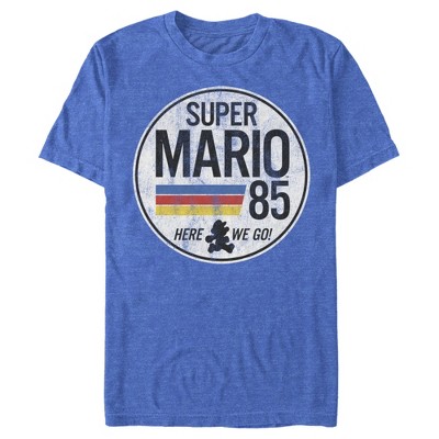 Men's Nintendo Super Mario Retro Rainbow Ring T-Shirt