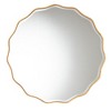 Baxton Studio Weston Modern Glam and Luxe Antique Goldleaf Finished Wood Accent Wall Mirror - 2 of 4