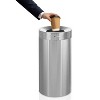 Alpine Industries Commercial Indoor Trash Can 27 Gallon Stainless Steel (475-27) - 2 of 4
