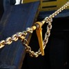 VEVOR Ratchet Chain Binders, 1/4"-5/16", 2600 lbs Safe Working Load, 4 Pack Load Binder with 2 Grab Hooks, Tie Downs for Transport Chain, Yellow - 2 of 4
