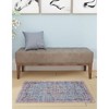 Unique Loom Maahru Collection Area Rug - Blue Moon - 3 of 4