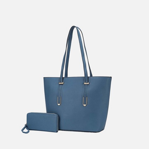 MKF Collection Mina Women’s Tote and Wristlet Wallet by Mia K
