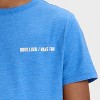 Boys' Short Sleeve Gameplay Graphic T-Shirt - Cat & Jack™ Blue - 2 of 4
