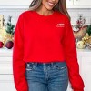 Simply Sage Market Women's Graphic Sweatshirt Embroidered Merry Mama Tree - 2 of 4