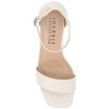 Journee Collection Women's Valenncia Narrow Width SuperNatural Shades Open Square Toe Ankle Strap Sandals - 4 of 4