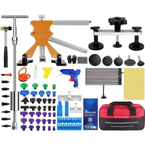 Paintless Dent Repair Kit Dent Puller Kit with LED Light Board for Repair Work of Big Dents, Small Dents, Door Ding, Creases and Hail Damage - 1 of 4