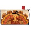 Thanksgiving Turkey Magnetic Mailbox Cover Pilgrim Hat Standard Briarwood Lane - 3 of 3
