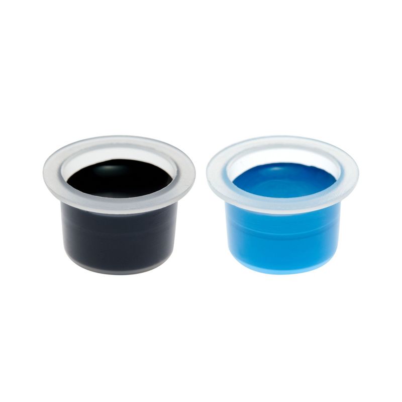 Stockroom Plus 1000 Pack Large Disposable Tattoo Ink Caps, Pigment Cups for Microblading, 17 mm, 4 of 8