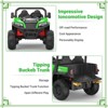 Jojoka  24V Ride On Dump Truck for Kids, 2-Seater Electric Car with Remote, 4WD, Dump Bed, Shovel, Music & Lights - 4 of 4