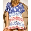 Women's American Flag Theme Top - BiBi - 4 of 4