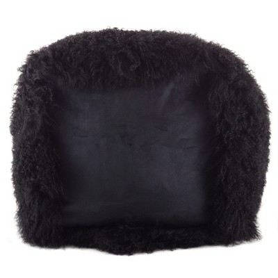 BUCKET HAT IN WHITE  WOOL AND LAMB FUR 434940 main image 0