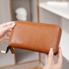 BEAFUP Women’s Wallet,RFID Blocking Wallet with Double Zipper & 12+ Card Slots - Large Capacity Travel Purse for Daily Use,and Shopping - 3 of 4
