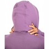 Women's French Terry Drop Shoulder Crop Zip Hoodie - Body Wrappers - 3 of 3