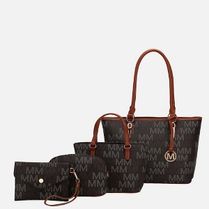 MKF Collection Alexy M Signature Tote Purse Handbag Women’s Set Vegan Leather by Mia K. - 1 of 4