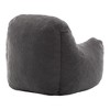 MAYEERTY Bean Bag Sofa with Filler - Tufted Soft Filling, Fluffy Lazy Chair, Memory Foam for Dorm/Apartment/Living Room. - 3 of 4