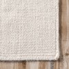 Nuloom Elowen Double Striped Wool Area Rug - 4 of 4