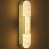 CityFurn 13.8''/20'' LED Alabaster Wall Sconces for Bathroom - 2 of 4