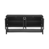 PAGED 4-Door Console Table with Open Shelf, Functional Entryway Table with Storage, Modern Sofa Side Table for Living Room or Entrance - 4 of 4