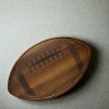 Slickblue 18” x 11” Acacia Wood Football Board - Perfect for Hosting, Serving Snacks, & Tailgating - 4 of 4