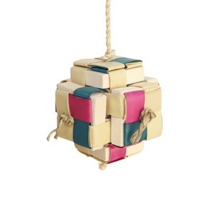 A&E Cage Company Happy Beaks Pixel Cube Bird Interactive Toy - 1 of 1