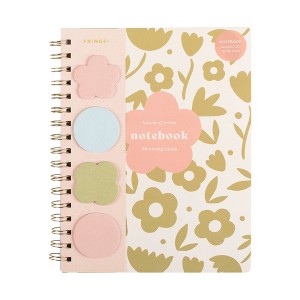 FRINGE Paperback Spiral Notebook with Sticky Notes Cute Graphic - 1 of 4